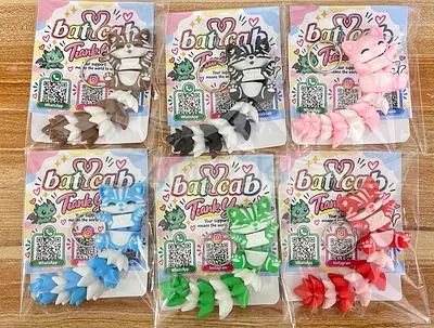 3D Printed Cute animal keychains