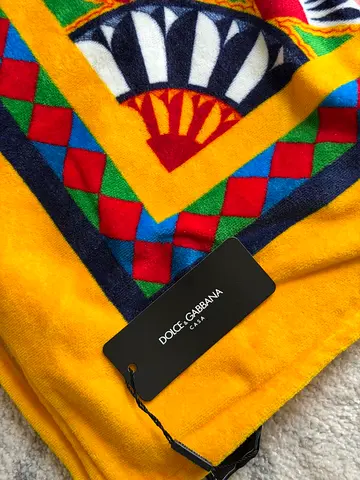 Dolce Gabbana beach towel