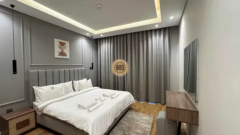 Fully furnished, 1365Sqft 2bhk for rent only 120k with all facilities