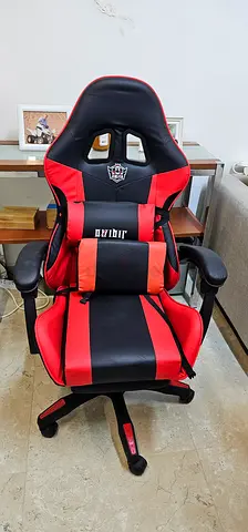 Red and Black Gaming/Office Chair with Lumbar Support