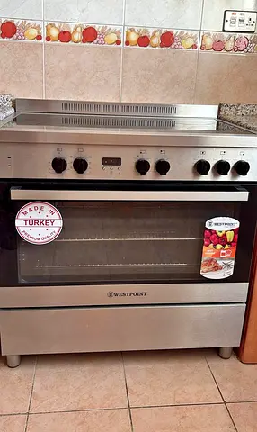 Westpoint  Ceramic Cooker 90Cm 5-Burner Full-Safety,Semi Professional , DELIVERY + WARRANTY