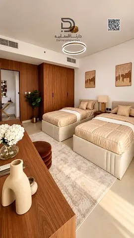 A special opportunity to own a spacious family apartment in Al-Taniji Tower - Sharjah | Two rooms a