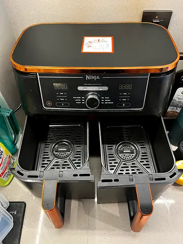 Ninja Foodi MAX Dual Zone Air Fryer 9.5L (AF400 Copper/Black Edition) - Excellent Condition