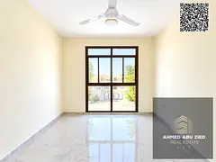 Brand new 2BR apartment for rent in Al Rawda 1 Ajman, behind Hamidiya Police, balcony, 2 baths, spli