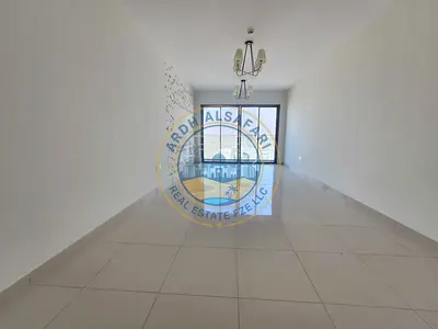 Spacious 3BHK with wardrobes and parking 4 washrooms Open view Maid’s room Tilal City Sharjah