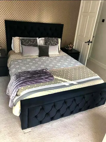 King Size Brand New Luxury Design Fully Customisable Bedframe,Hydraulic Optional
