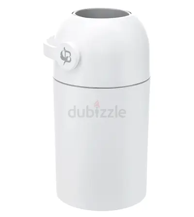 Bumble and Bird Nappy Bin – White, Odour-Sealing, Clean