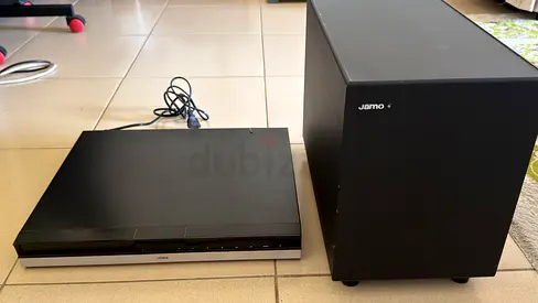 Premium Home Theater Setup – Jamo Subwoofer & 5x Bose Surround Speakers (Working Perfectly)