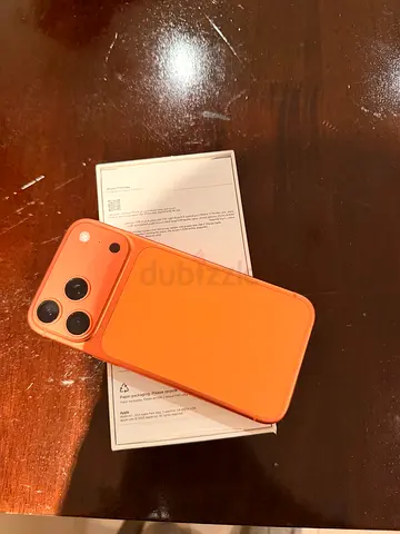 iPhone 17 Pro Max 256GB under warranty -orange color excellent condition , UAE