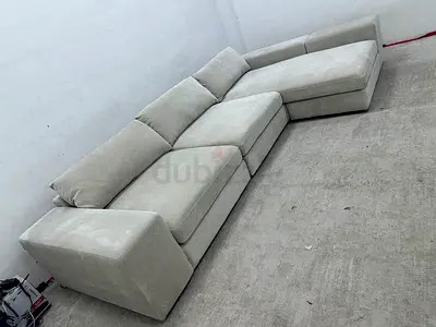 Looks great condition eichholtz brand lshape sofa