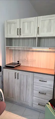 Brand new Cabinet with overhead cupboards and drawers