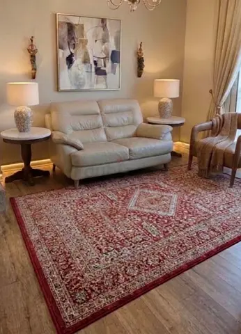 Large sizeRed Persian-style Large Area Rug - Excellent Condition.