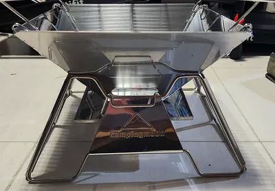 Campingmoon Stainless steel grill