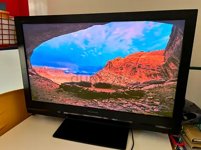 Panasonic 42" Plasma TV in Good Working Condition with Remote