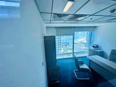 Canal view office space | Fully furnished | Premium tower