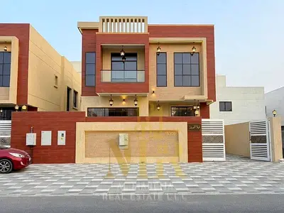 Villa for sale in Al Yasmeen, Ajman. The price includes electricity, water, and air conditioning. L