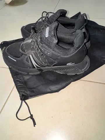 Original Lacoste L003 Neo Shot Sneakers in Triple Black (02H)