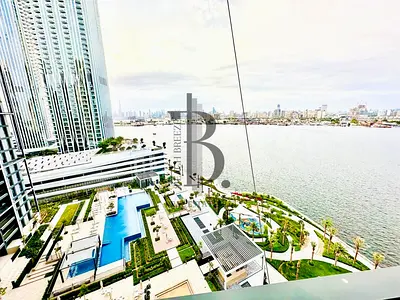 شقة فاخرة بغرفتي نوم | برج "كريك إيدج 1" (Creek Edge Tower 1) | إطلالات بانورامية على الواجهة المائية وبرج خليفة