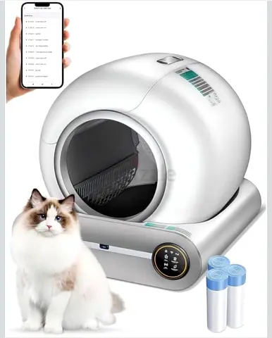 Automatic Smart Cat Litter Box with App Control (Like New)