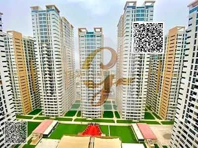 two-bedroom Furnished for rent including bills in Ajman One Towers.