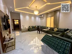 Fully equipped with electricity and air conditioning | Luxurious detached villa for sale in Al Yasme
