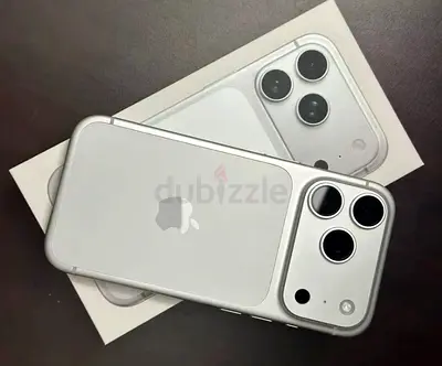 Silver iPhone 17 pro max (with box) - Brand New Good condition(master copy)