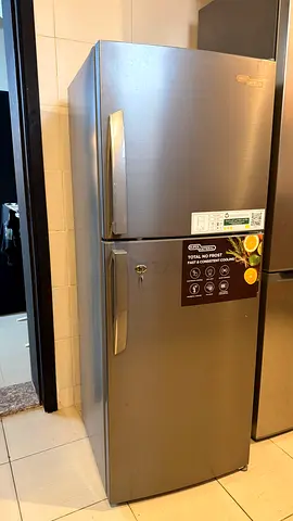 Super General No Frost Refrigerator – Silver – Good Condition