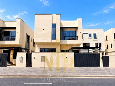**Luxury Villa, Move-in Ready in Al Yasmeen, Ajman | 5 Master Bedrooms + Rooftop | Includes Registration Fees, Utilities (Electricity & Water), and Ai