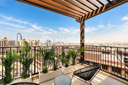 Burj Al Arab View|4BHK Furnished |Premium Living