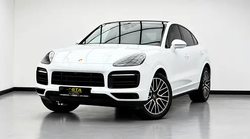 2022 Porsche Cayenne Coupe, 1 Year Unlimited Km Warranty, Full Service History, GCC