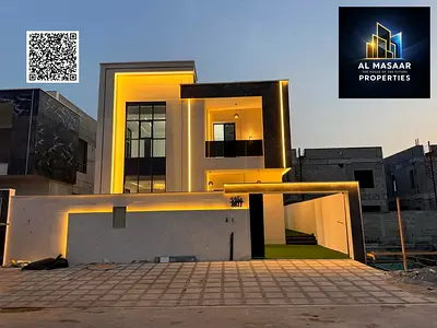 فيلا راقية بواجهة حجر كاملة من الخارج تجمع بين الفخامة والراحة التملك الحر وقابلة للتفاوض