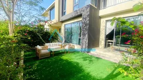 Partially Furnished | Landscaped | Single Row | 4 Bedroom villa with Maids Room for rent