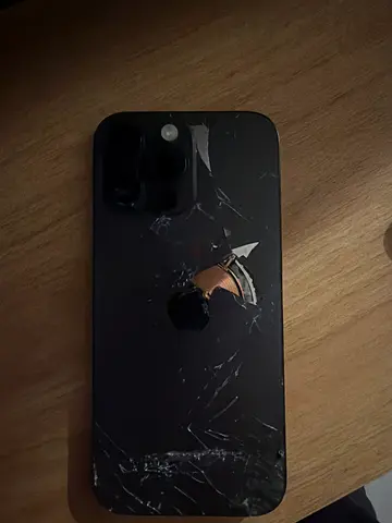 Broken iPhone 15 pro max