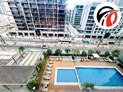 غرفتي نوم غير مفروشة | عزيزي ريفييرا أزور | إطلالة على الشرفة والمسبح