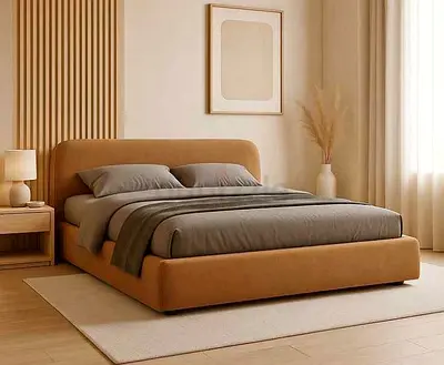 Premium Quality Cotton fabric Luxury Queen Bed Available