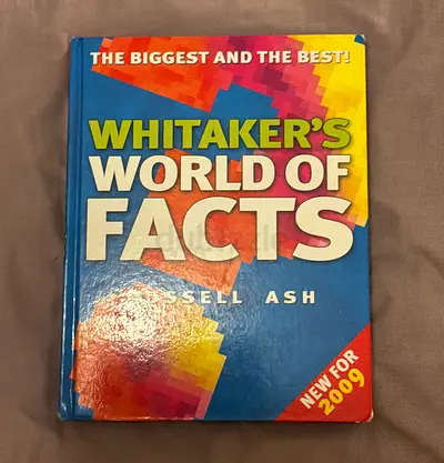 Whitaker's World of Facts (New for 2009) - Hardcover