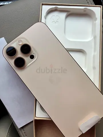 iPhone 16 Pro Max 256GB - RoseGold(New) - Comes without Original Box