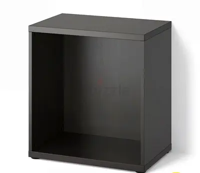 IKEA Besta 1x1 Cube Shelf Unit - Black