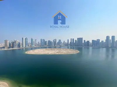 3-bedroom apartment in Al Mamzar, featuring a balc