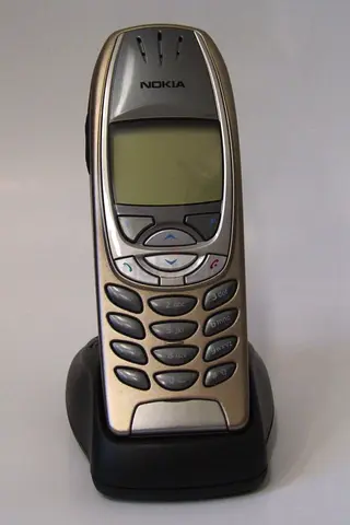 Nokia Classic Cordless Phone on Charging Base - Good Working Condition