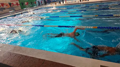 Swimming coach