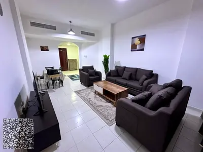 For Monthly Rent – ​​2-Bedroom Apartment with Living Room | Location: Ajman – Al Nuaimiya 1 A 2-bed