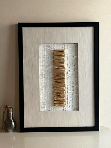 original framed abstract artwork