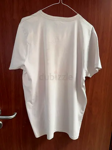 Plain White Cotton T‑Shirt - Good Condition