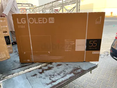 LG TV 55 inch OLED B4 Brand New 4k Smart Tv Sealed TDRA with 1 year warranty