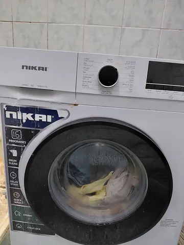 Nikai 7kg Fully Automatic Front Load Washing Machine - Excellent Condition