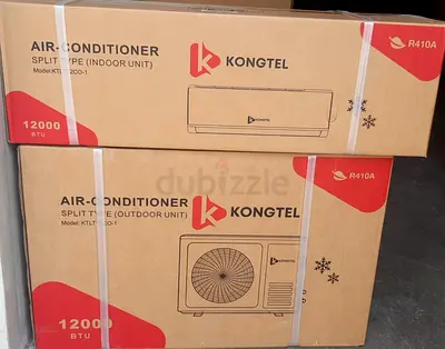 Kongtal 1ton brand new split ac price 650 AED installation 299 AED other services ac repair