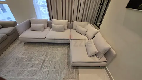 Looks excellent IKEA Soderhamn Corner sofa beige