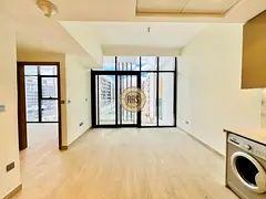 Furnished 1BR Apartment | Azizi Riviera 17 | Balcony with Pool & Downtown View
