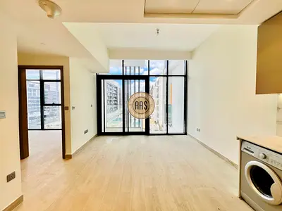 Furnished 1BR Apartment | Azizi Riviera 17 | Balcony with Pool & Downtown View